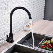 robinet-de-cuisine-noir-mat-haute-gamme-melangeur-eau-chaude-et-froid-qoop