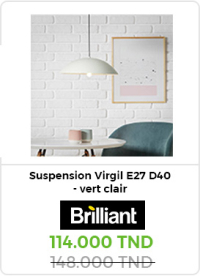 suspension-chris-e27-d34-brillant-noir