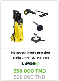 nettoyeur-haute-pression-ninja-extra-145-145-bars-garantie-1-an