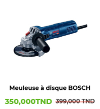 Meuleuse à disque 900W 125MM BOSCH-1