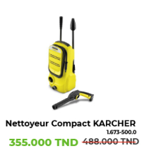 Nettoyeur haute pression K2 compact 1.673-500.0 - KARCHER GARANTIE 2 ANS