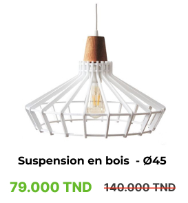 Suspension 3 lampes