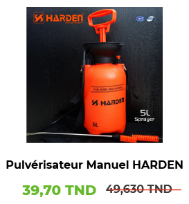 HARDEN - Pulvérisateur bouteille 5l