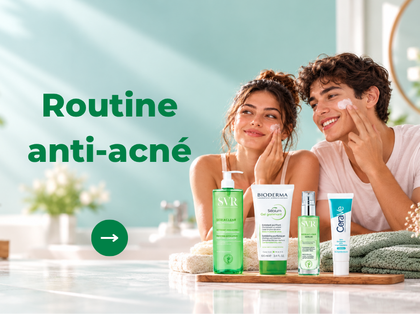 Routine anti-acné