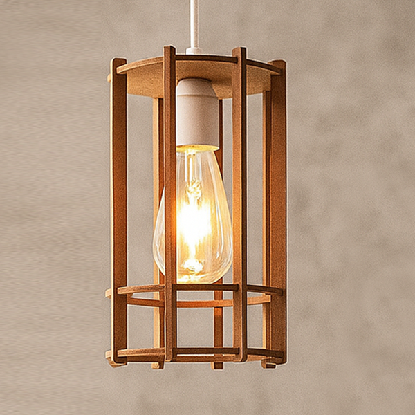 Suspension Ø15 cm H25 cm – Vieilli