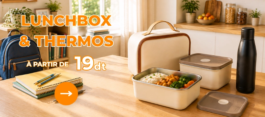 Lunchbox & Thermos : à partir de 19dt