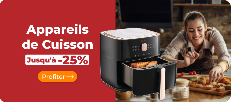 Appareil de cuisson 25%